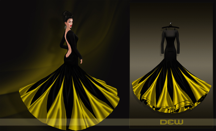 "DEW" OUTLET /Ivoni black 