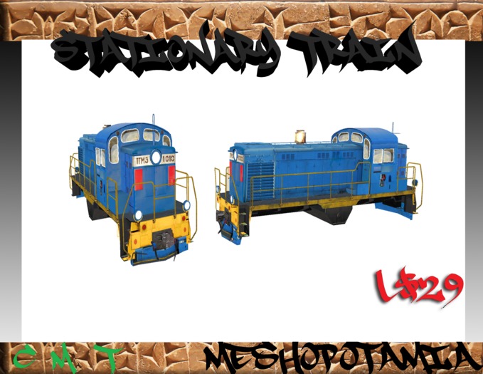 Meshopotamia No Wheels Locomotive