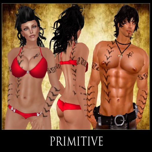 primitive tattoo