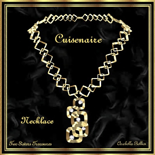 TST - CUISENAIRE DIAMOND NECKLACE YG.