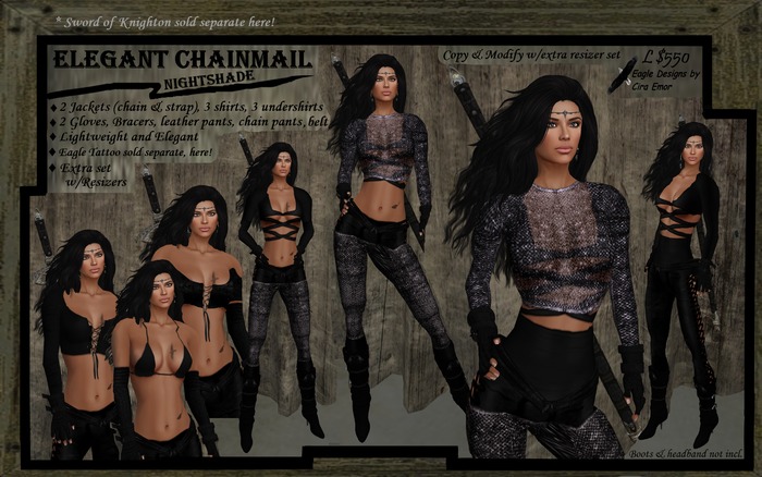 =ED= Elegant Chainmail - Nightshade