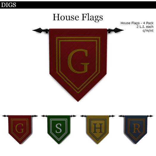 DIGS - Team Flags [MESH] (Boxed)