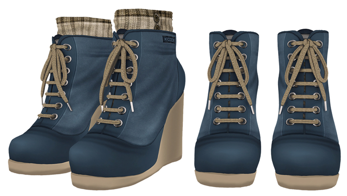 K-CODE MAYSSA 6 - Rigged and Not Rigged Mesh Boots