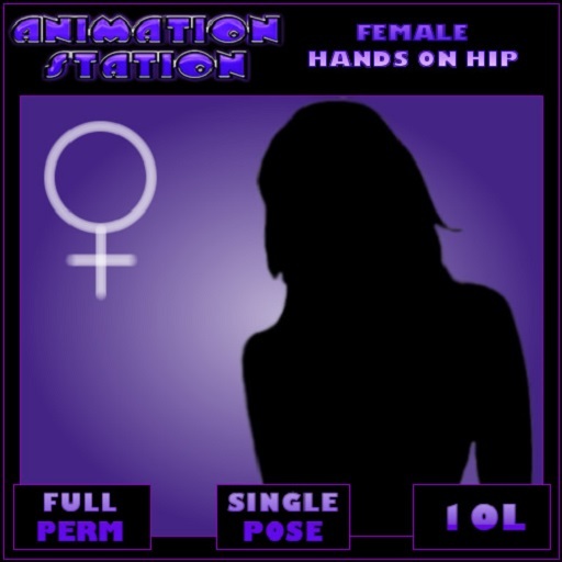 Animation Station-Full Perm Female Pose-Arms Crossed Tight