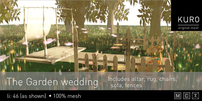 Kuro - The Garden wedding