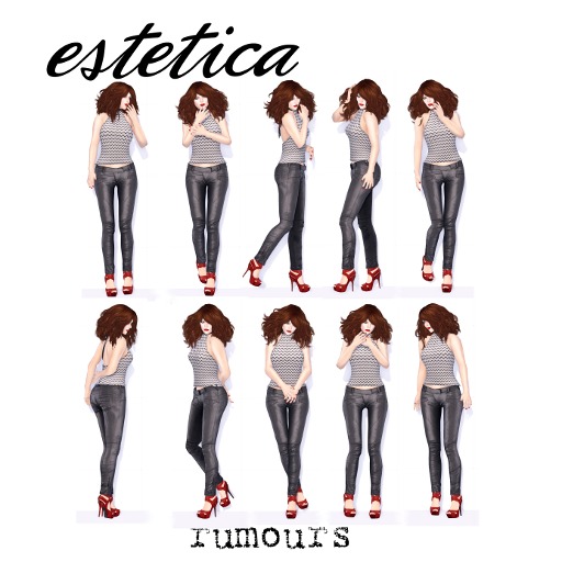 estetica: rumours (10 pose pack)