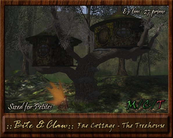 ::B&C:: Fae Cottage - The Treehouse - Home for Petites