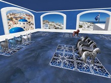Greece Inspired Horse Skybox 60x60m 15prims