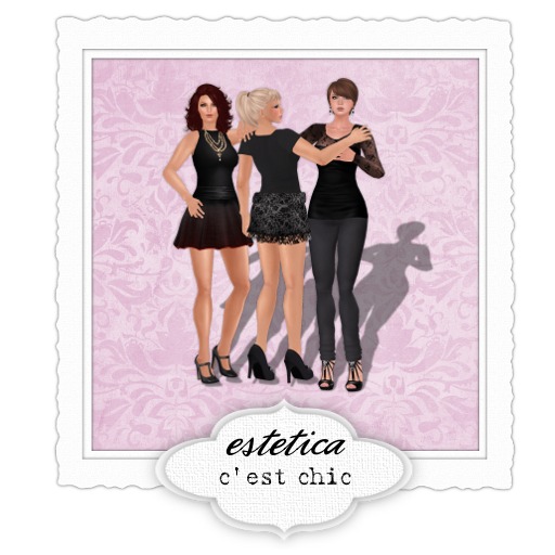 estetica: c'est chic (3 friends pose)