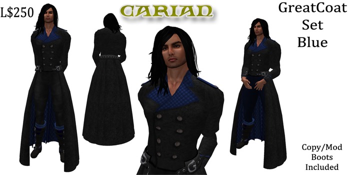 Greatcoat Set - Blue