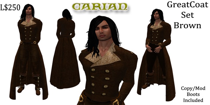 Greatcoat Set - Brown