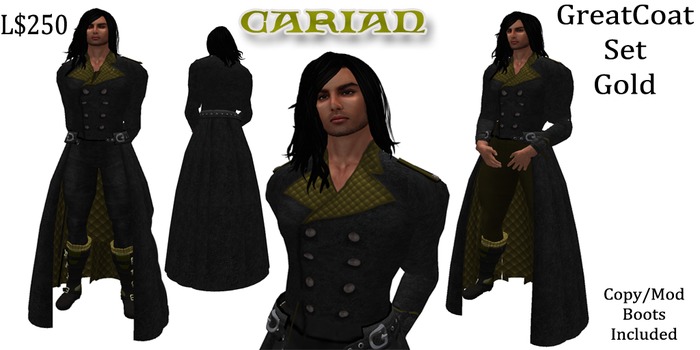 Greatcoat Set - Gold