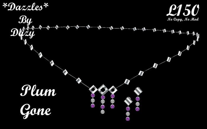 Silver Plum Gone Set Box