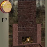 Full Perm Brick Chimney with screen- All viewers