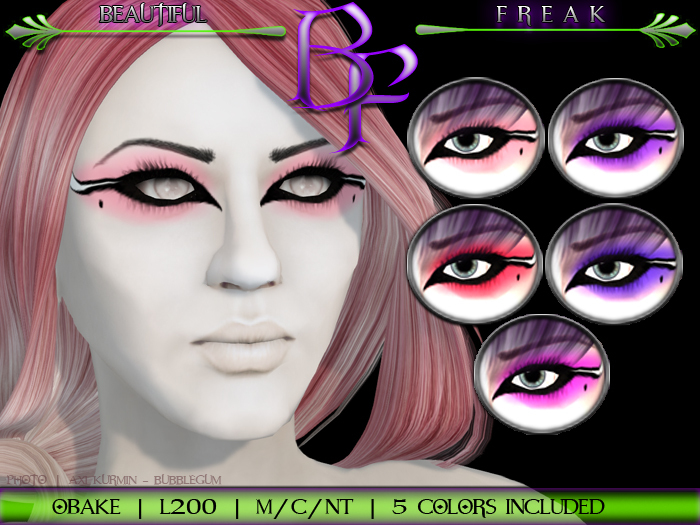 Beautiful Freak: Obake eyeshadow - bfppv