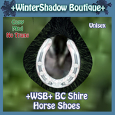 +WSB+ BC Shire Horse Shoes (BOXED)