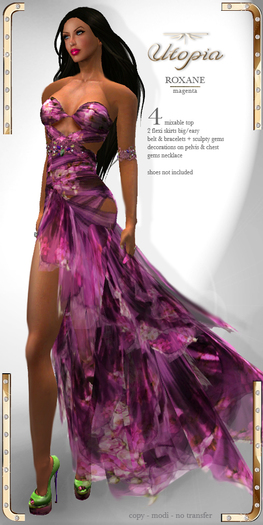 Utopia Roxane magenta