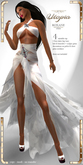 Utopia Roxane white - APPLIERS INCLUDED!