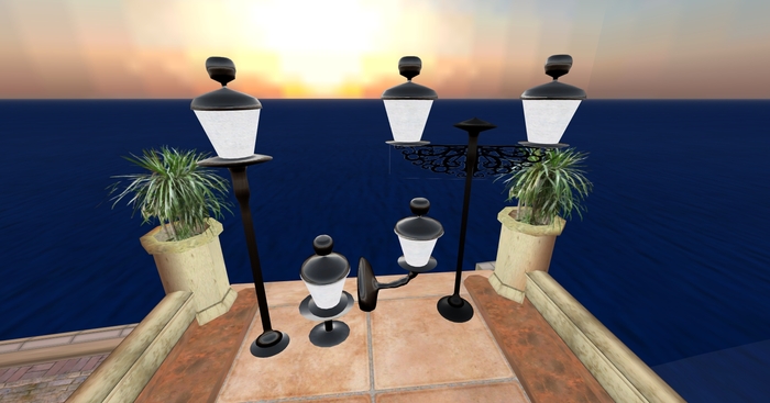 LAMP GARDEN SET