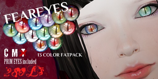 <<< np >>> FEAR EYES 13 color fatpack