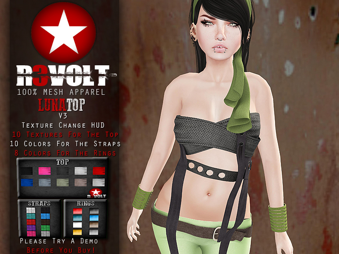 [R3] - Luna Strapped Top [V3]