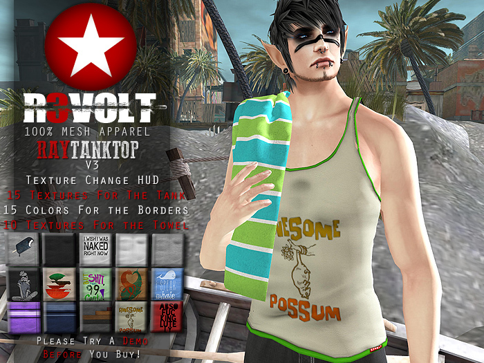 [R3] - Ray Tank Top [V3] DEMO