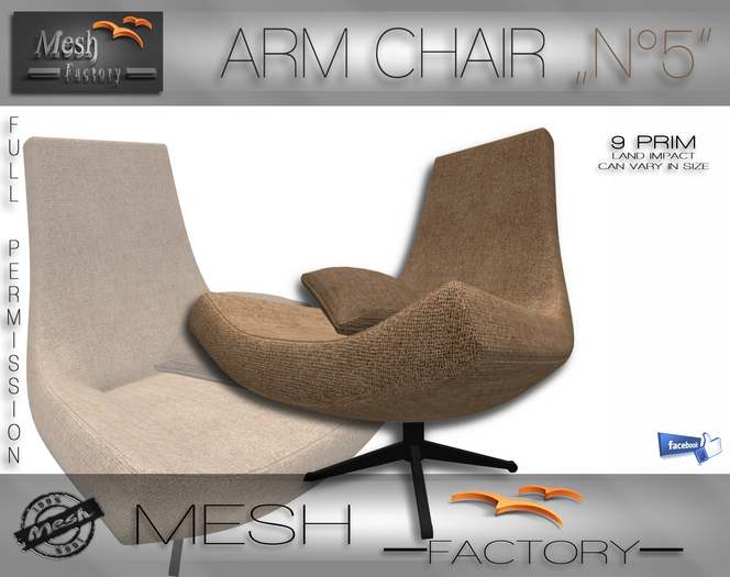 Arm Chair "No5" [c/m/t]