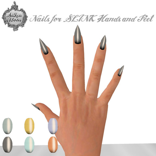 Silken Moon SLINK Finger/Toenails  Tartan