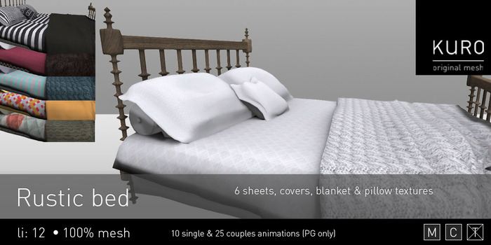 Kuro.Simple bed (PG)