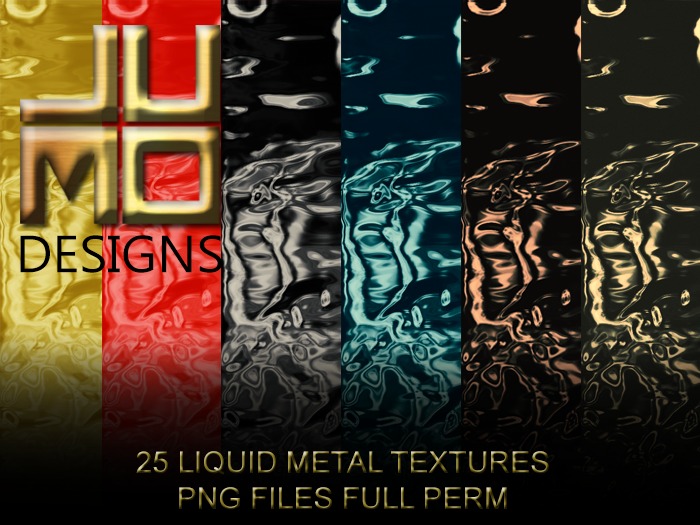 .:JUMO:. Liquid Metal Textures