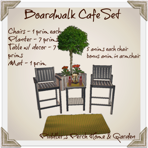 [PP] Boardwalk Cafe Set *Boxed*