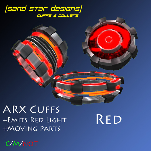 [SSD] ARX Cuffs Box RED