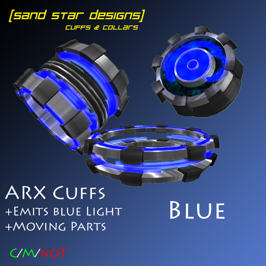[SSD] ARX Cuffs Box BLUE
