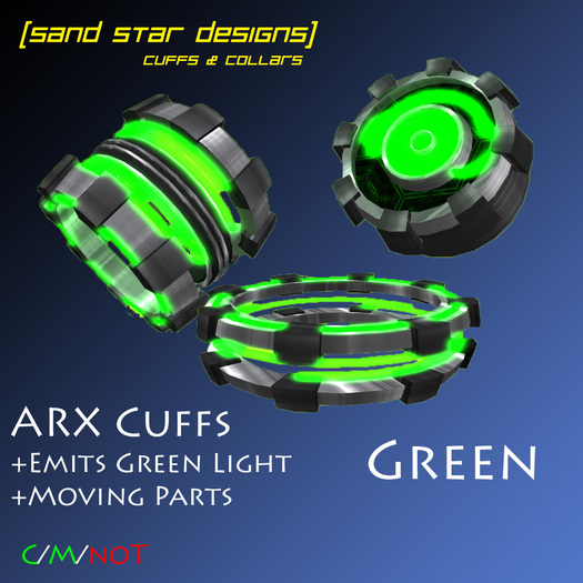 [SSD] ARX Cuffs Box GREEN