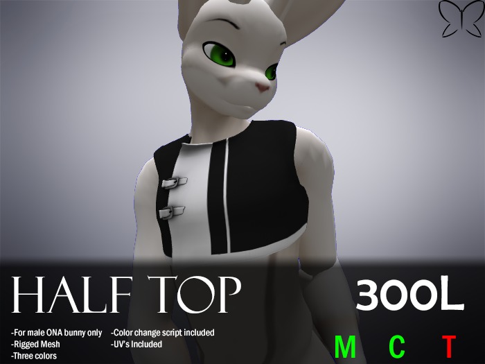 B:B :: HalfTop :: White