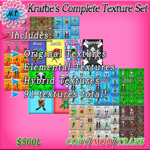 Kraftie's Complete Texture Set