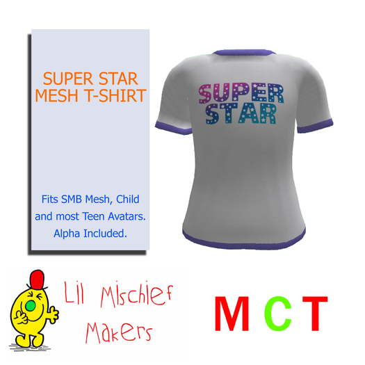 [LMM] Super Star Mesh T-Shirt