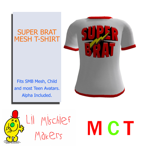 [LMM] Super Brat Mesh T-Shirt