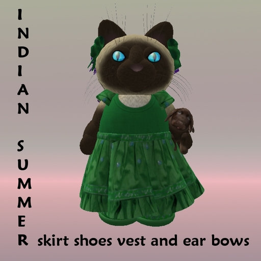 Tiny Inc Indian Summer tiny skirt outfit green (boxed)