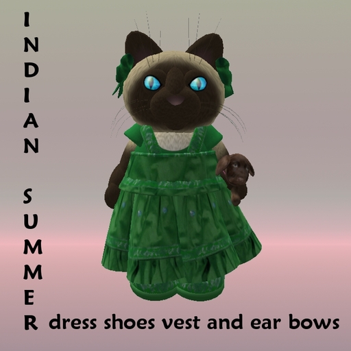 Tiny Inc Indian Summer tiny dress outfit - green (boxed)