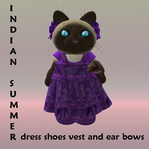 Tiny Inc Indian Summer tiny dress outfit -purple (boxed)