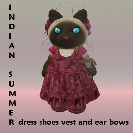 Tiny Inc Indian Summer tiny dress outfit - red (boxed)