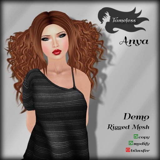 Tameless Hair Anya (MESH) - DEMO