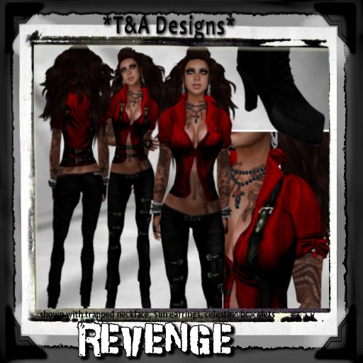 *T&A Designs* Revenge outfit boots and accessories *TD*