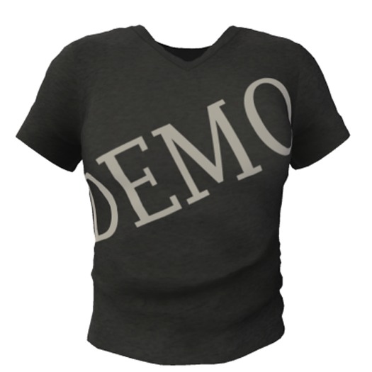 Mens V Neck T - Demo