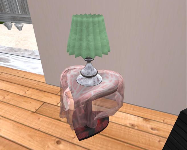 Marble pawn lamp