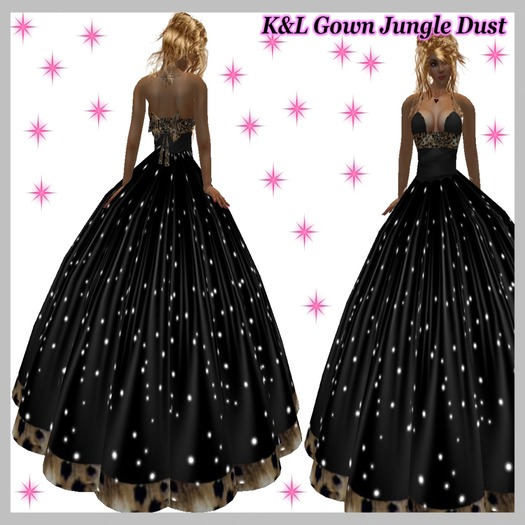 K&L Gown Jungle Dust