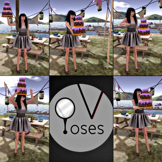 Vanity Poses - Cake! Poses