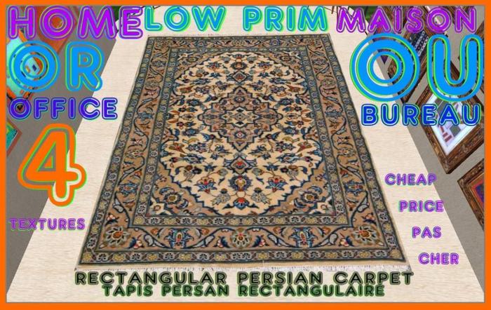 4 rectangular Persian carpets 27