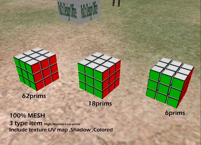 PaO'z SHOP ~MESH Design Kit 01~ RubicQube